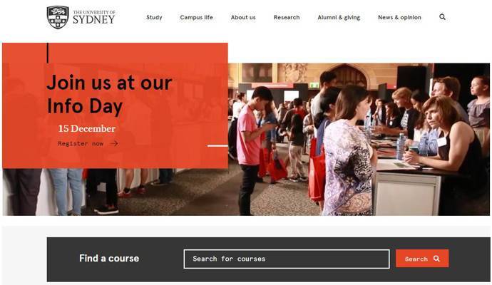 悉尼大学：世界排名第42位的全球著名的高等学府