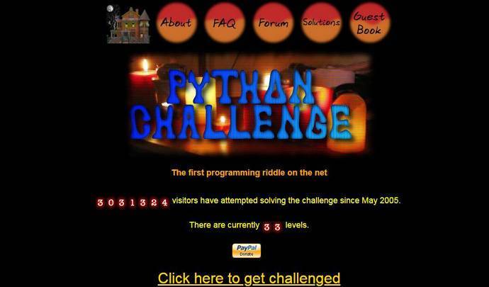 The Python Challenge