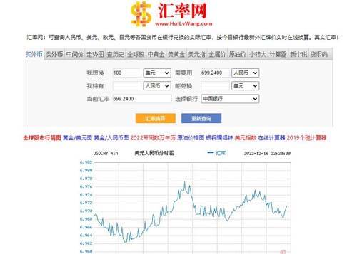 汇率网：实时汇率换算查询工具